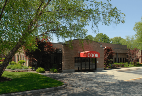 Cook Medical office and manufacturing building in Winston-Salem, North Carolina